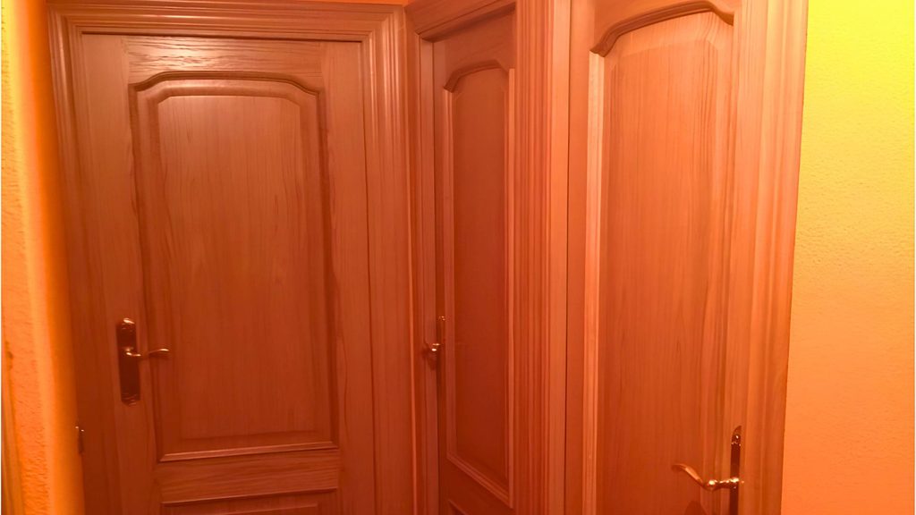 cambio de puertas interiores